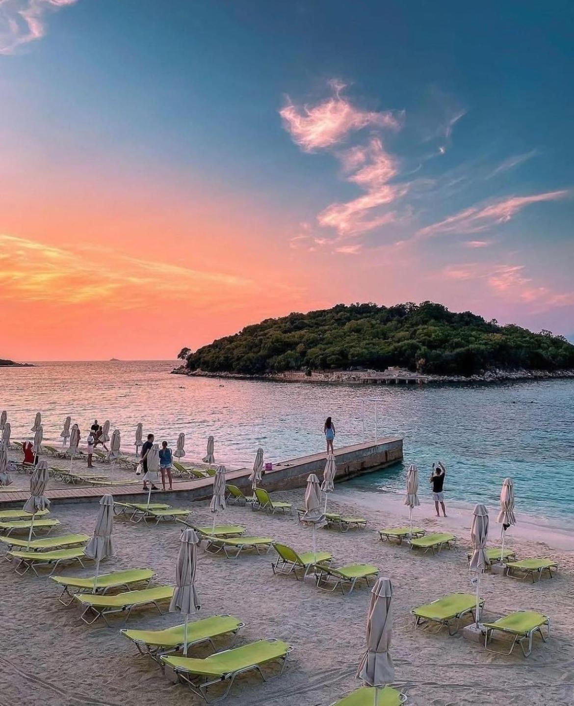 Vila Balani Ksamil Buitenkant foto